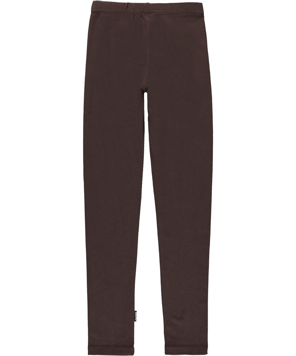 Nica Warm - Deep Oak - Bruine biologische legging