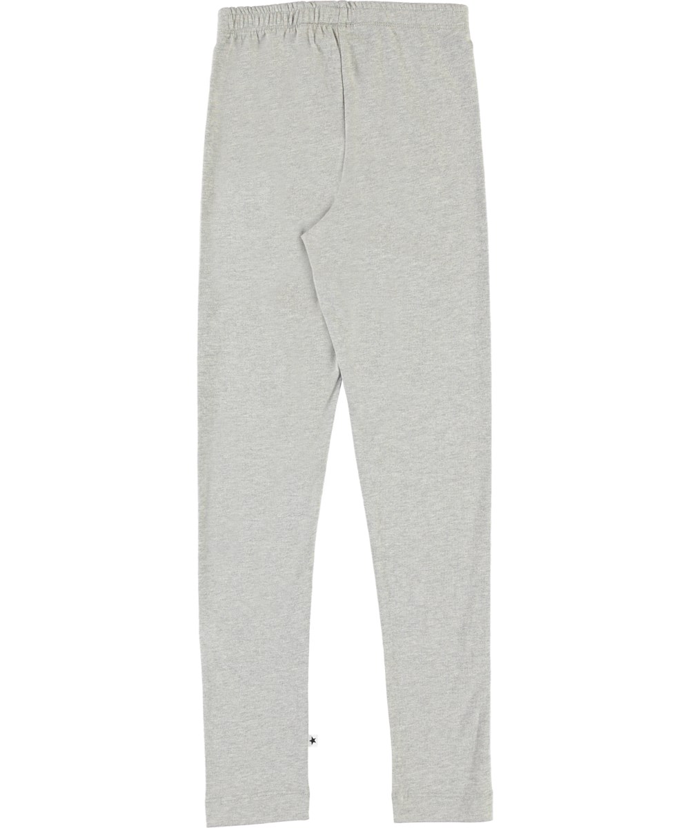 Nica - Grey Melange - Biologische grijze legging