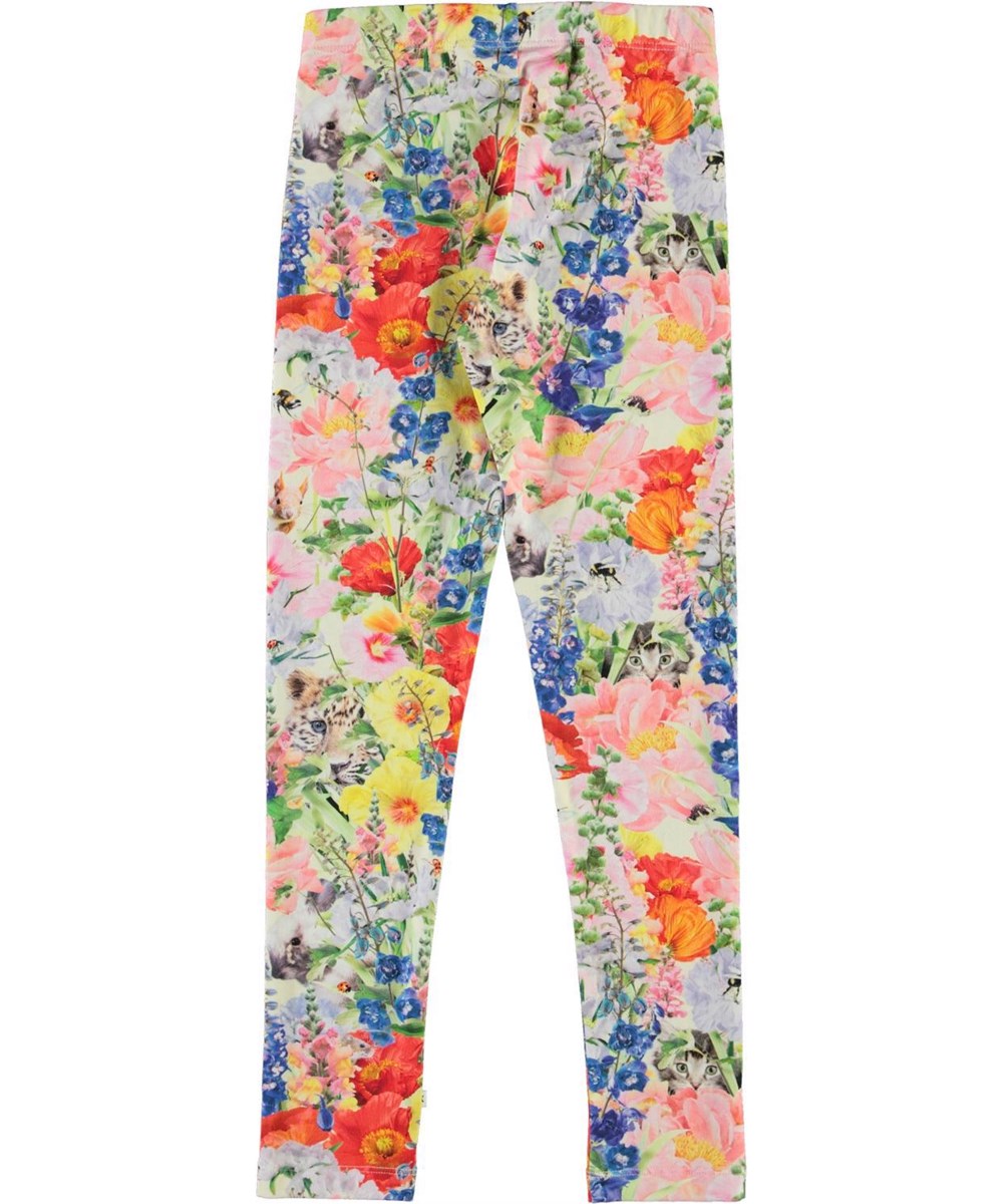 Niki - Hide And Seek - Biologische legging met bloemen