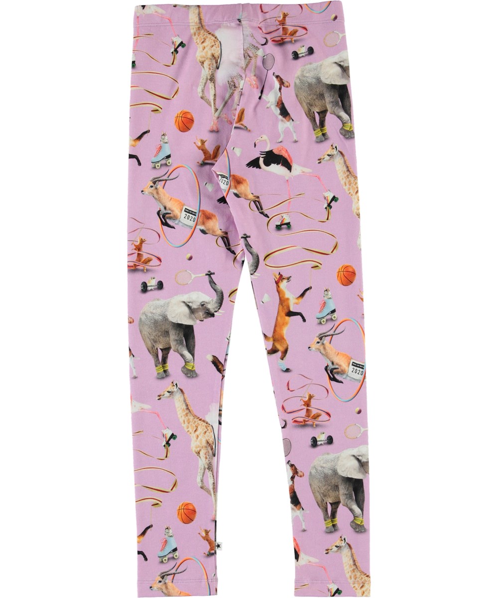 Niki - Made For Motion - Biologische legging met sport en dieren