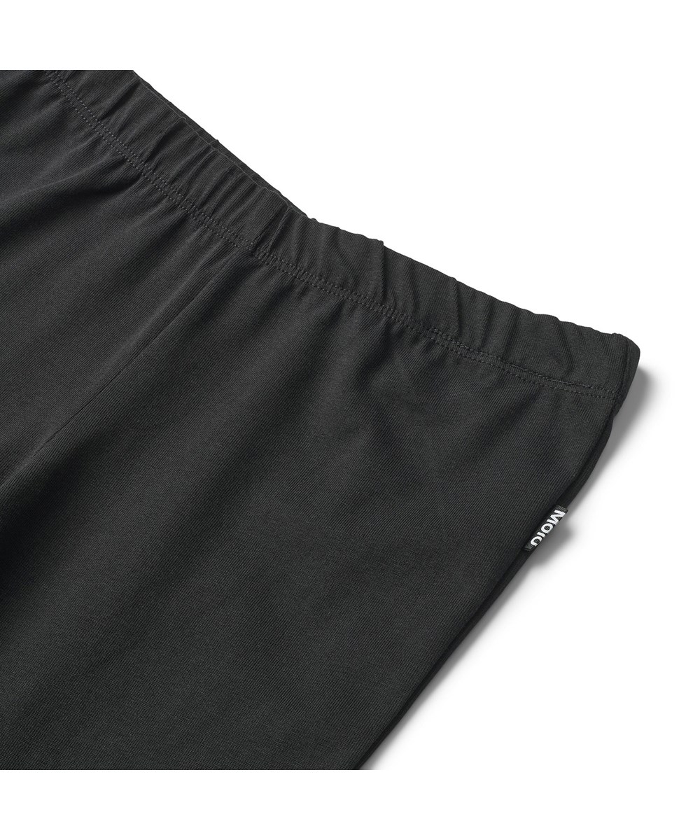 Nivina - Black - Zwarte legging met uitlopende pijpen