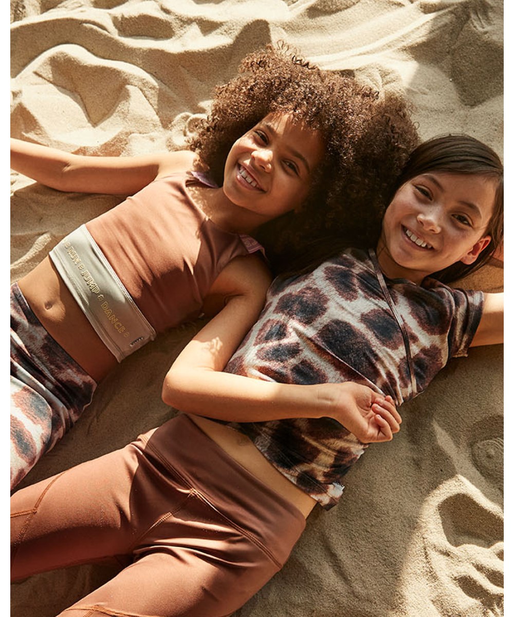 Oliwia - Coco Bean - Brown sports leggings