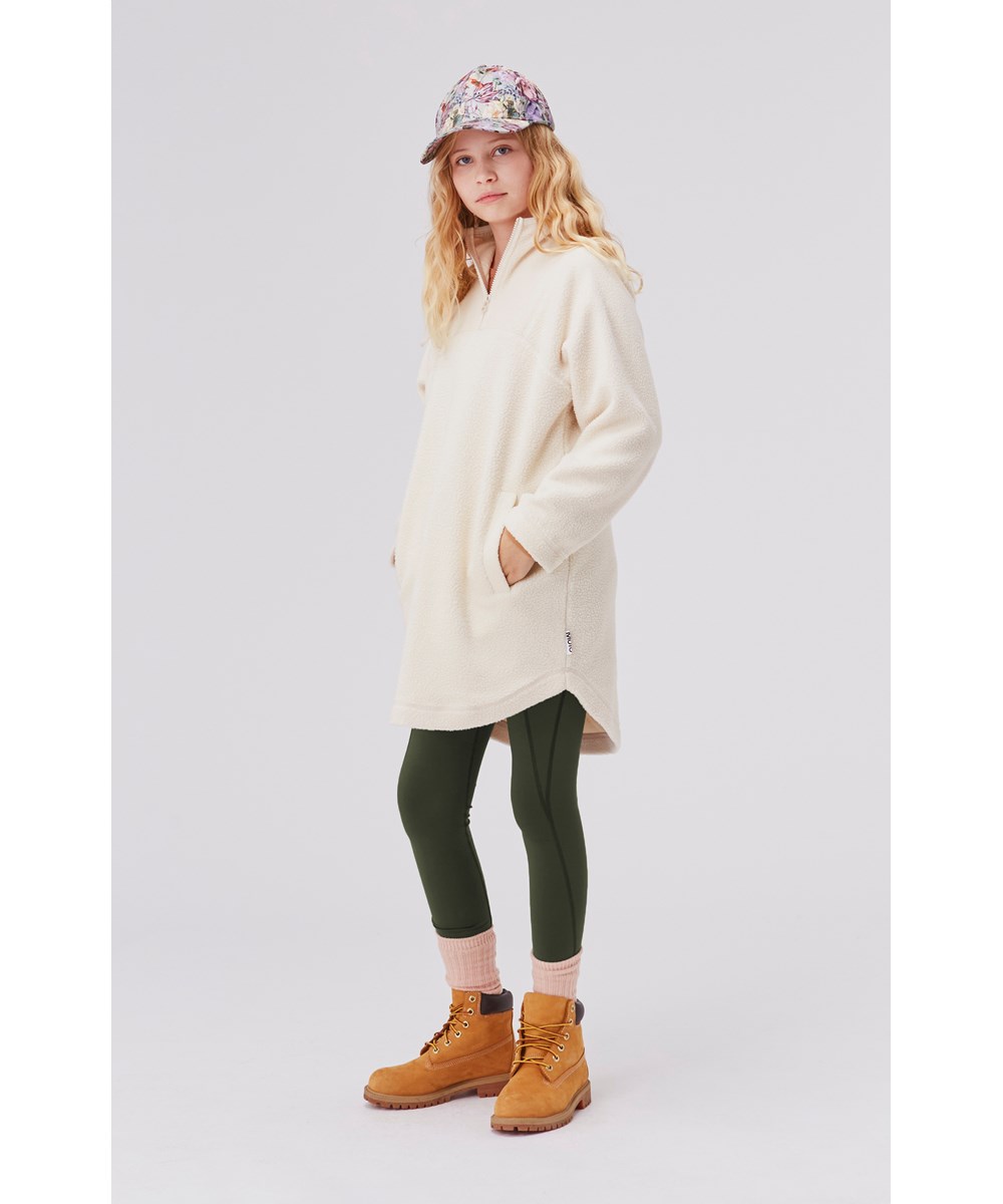 Oliwia - Forest - Sportlegging in groen met stiksels