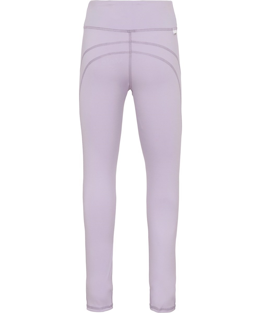 Oliwia - Frozen Lilac - Sportlegging in lichtpaars met stiksels