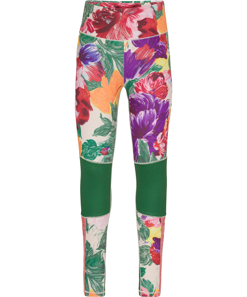 Olympia - Energy Flowers - Sportlegging met bloemenprint