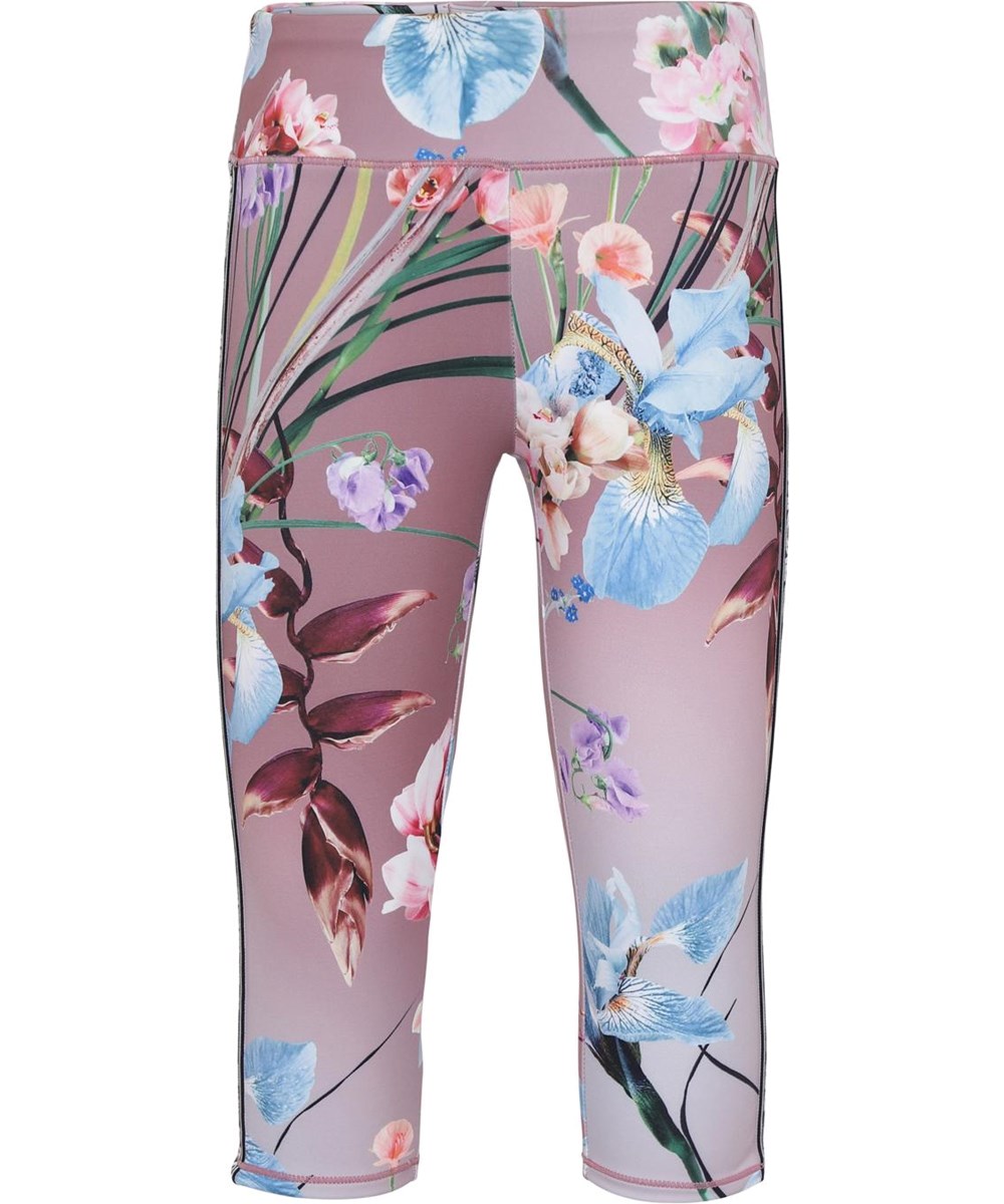 Orlaith - Motion Flowers - Korte gebloemde legging