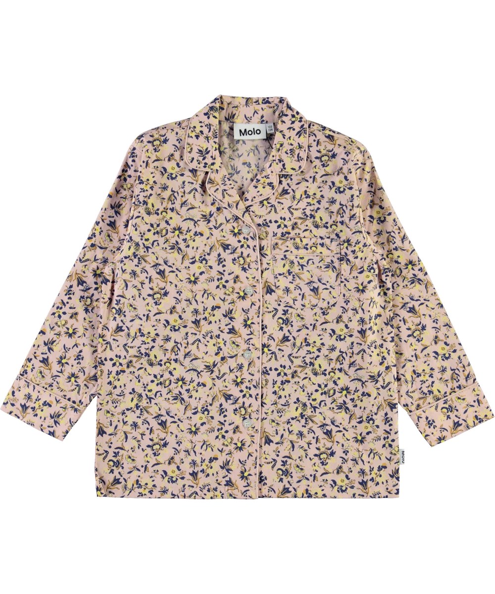 Lex - Pink Blossom - Roze pyjama met bloemen