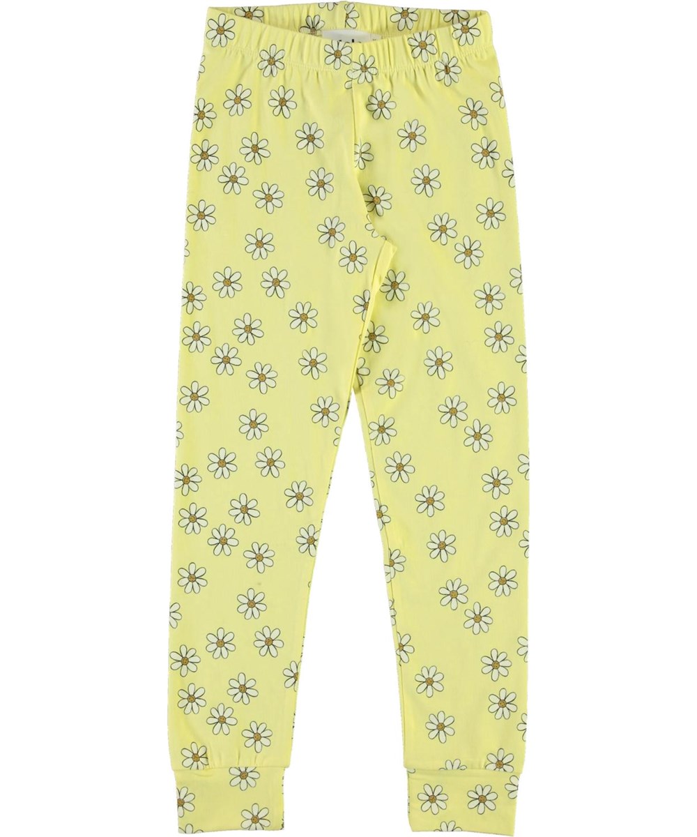 Lov - Flower Moods - Lichtgele biologische pyjama 