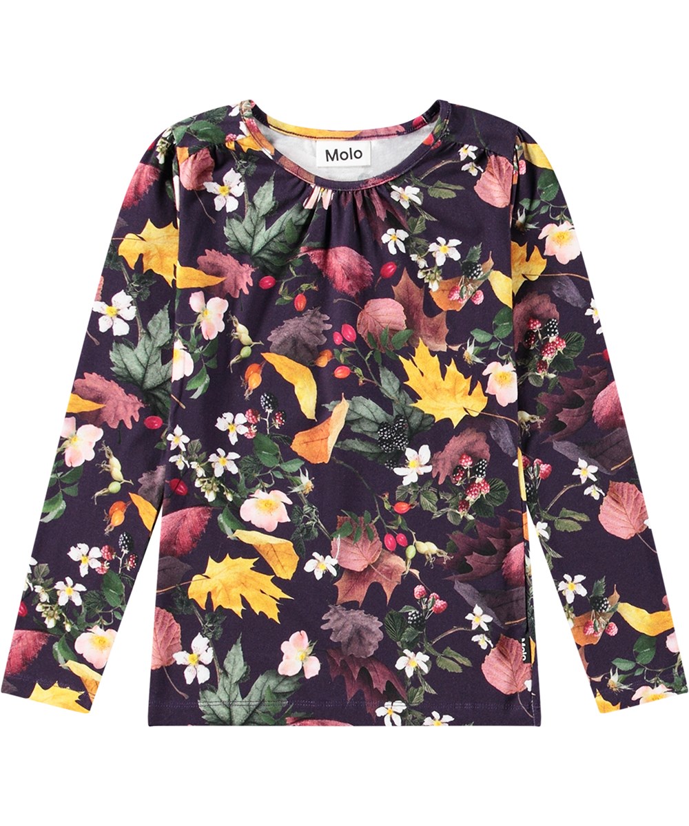 Tashina - Berry Picking - Tweedelige pyjamaset van zacht biologisch katoen