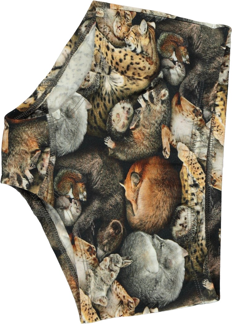 Jemma 2-Pack - Fluffy Sleep - Duopak lichtroze onderbroekjes in wijde pasvorm met dieren