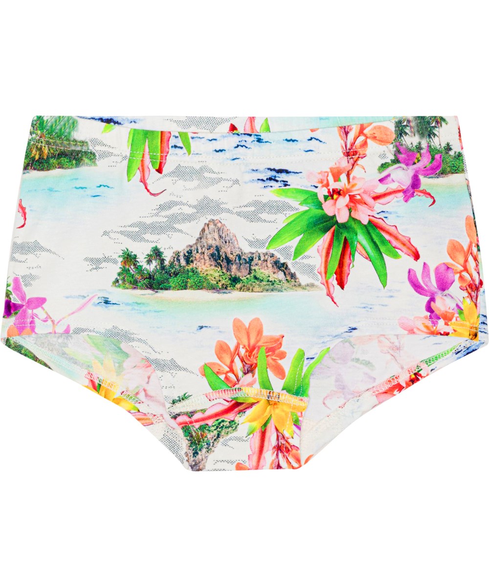 Jemma 2-Pack - Islands Confetti - Duo pak hipsterslipjes van biologische katoen