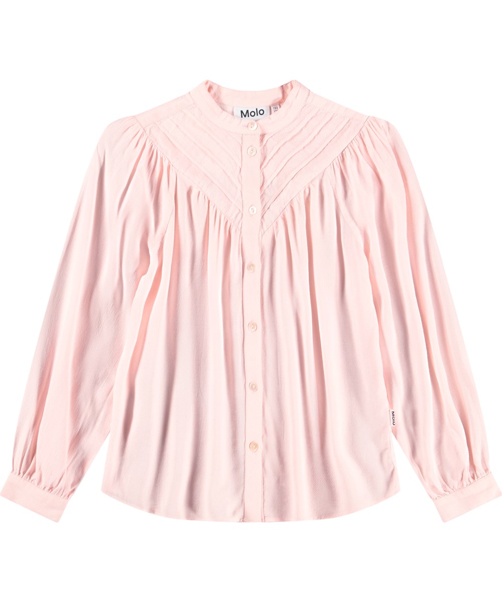 Rafina - Rose Hips - Roze viscose kinderblouse.