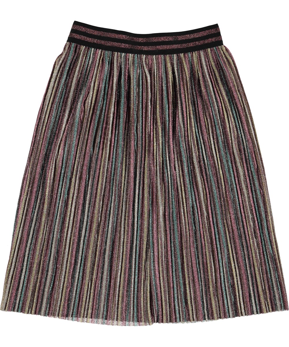 Bailini - Chocolate Truffle - Gestreepte glitter rok