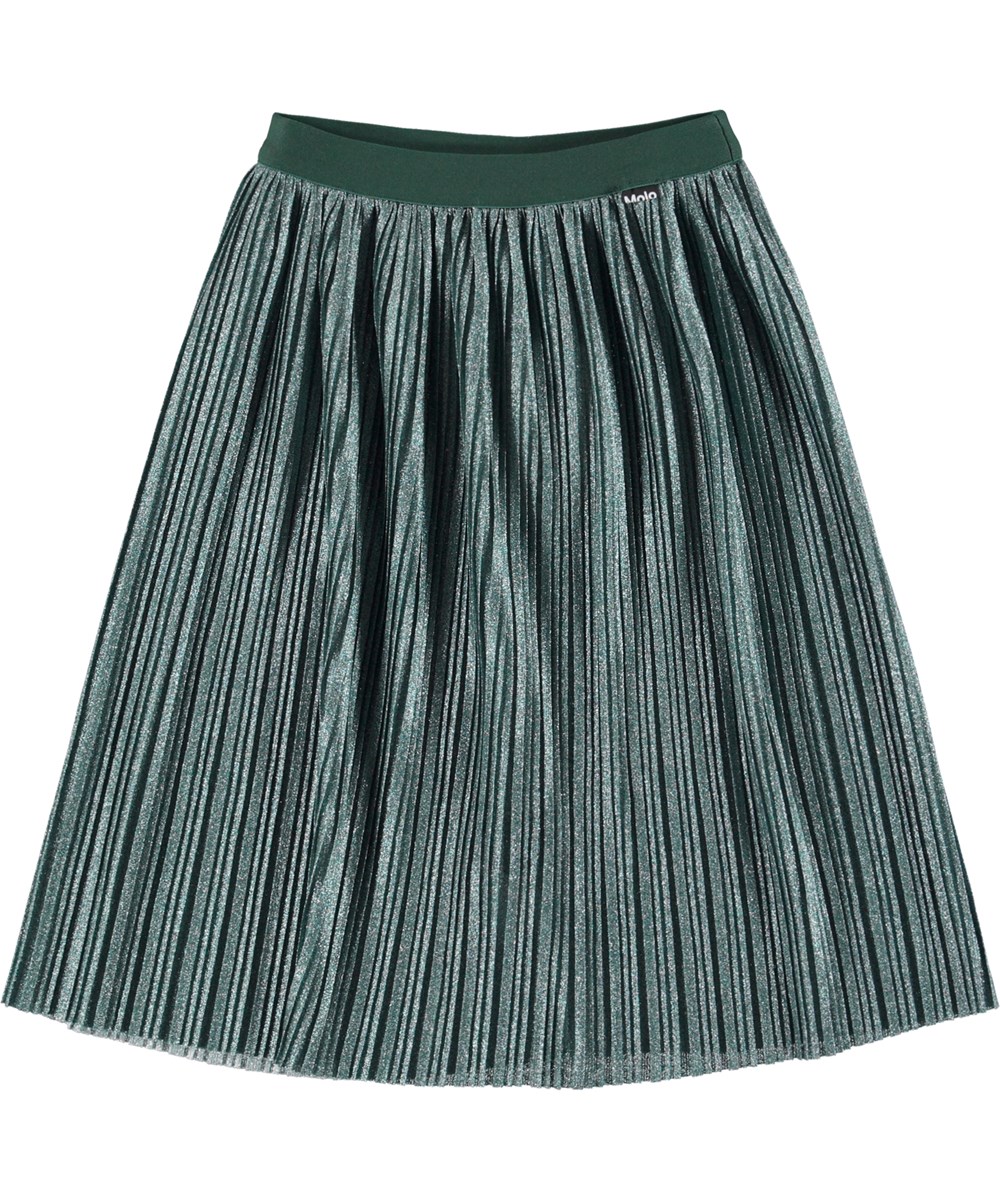 Bailini - Dawn Forest - Groene glitter rok