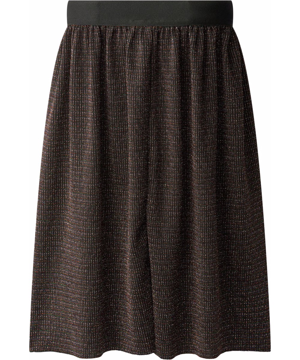 Bailini - Mulitverse Glitz - Geplooide kinderrok in veelkleurige glitter.