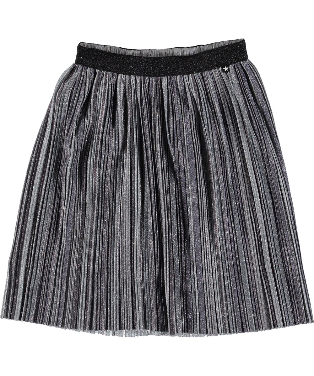 Bailini - Silver - Zilveren rok met glitters.