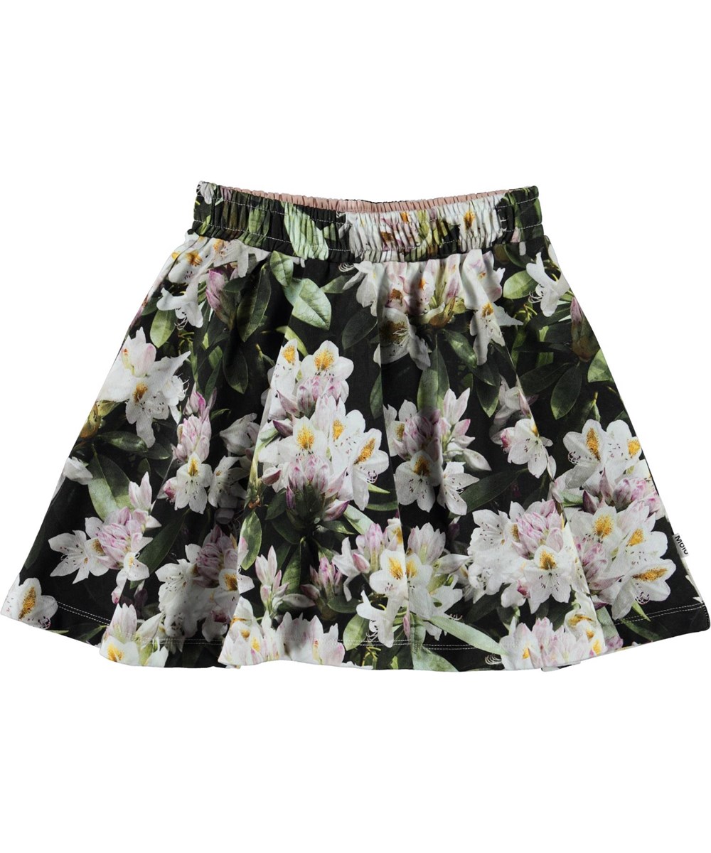 Barbera - Pretty Puppy AOP - Gebloemde biologische rok