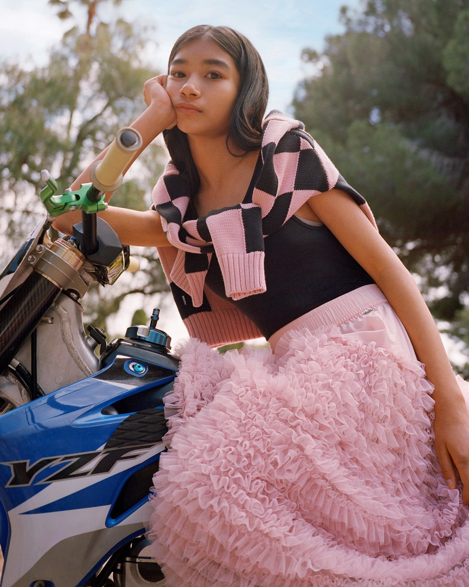 Bliss - Rosequartz - Roze tule rok met elastisch taille.