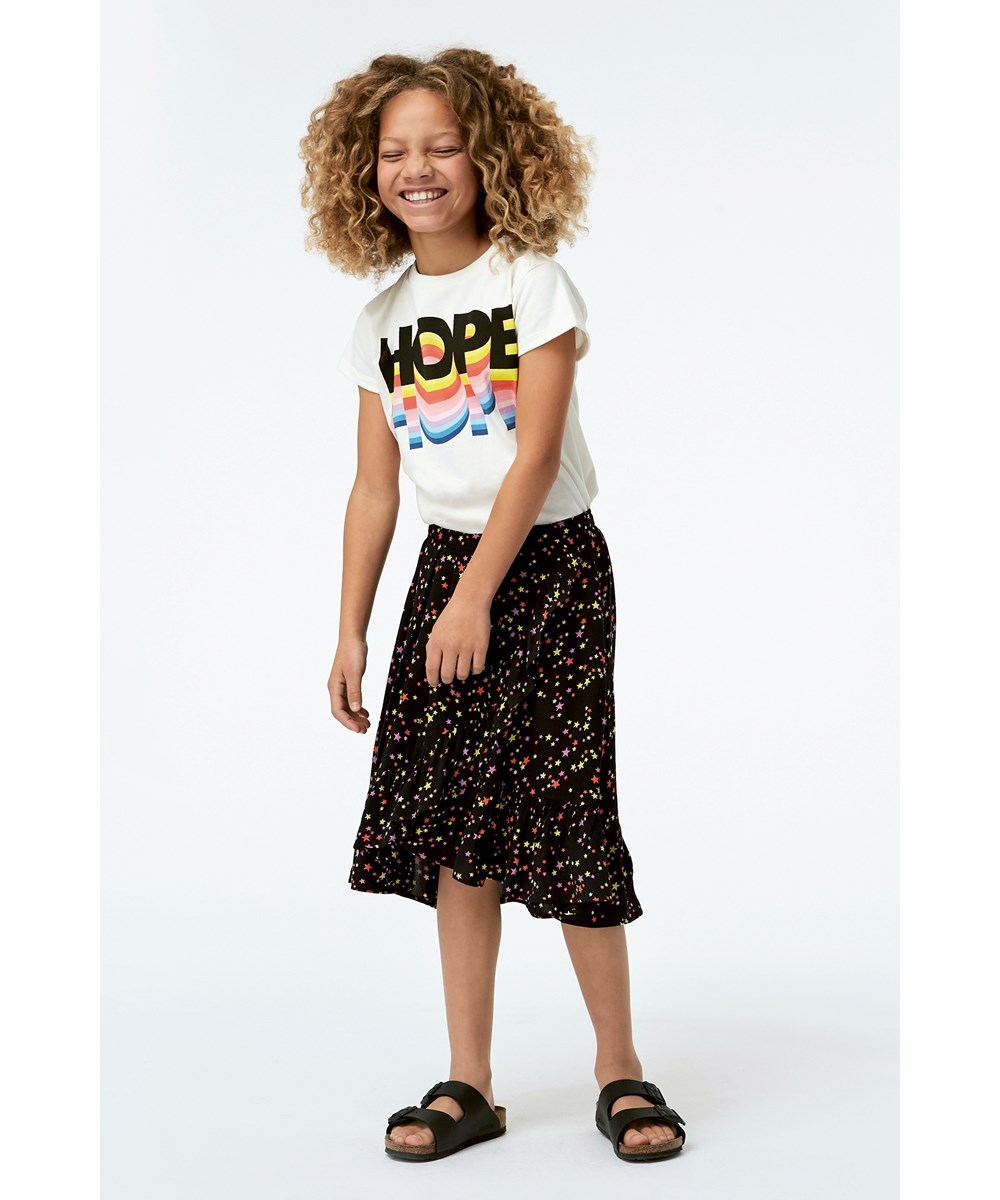 Blondie - Starry Sky - Zwarte rok met sterrenprint