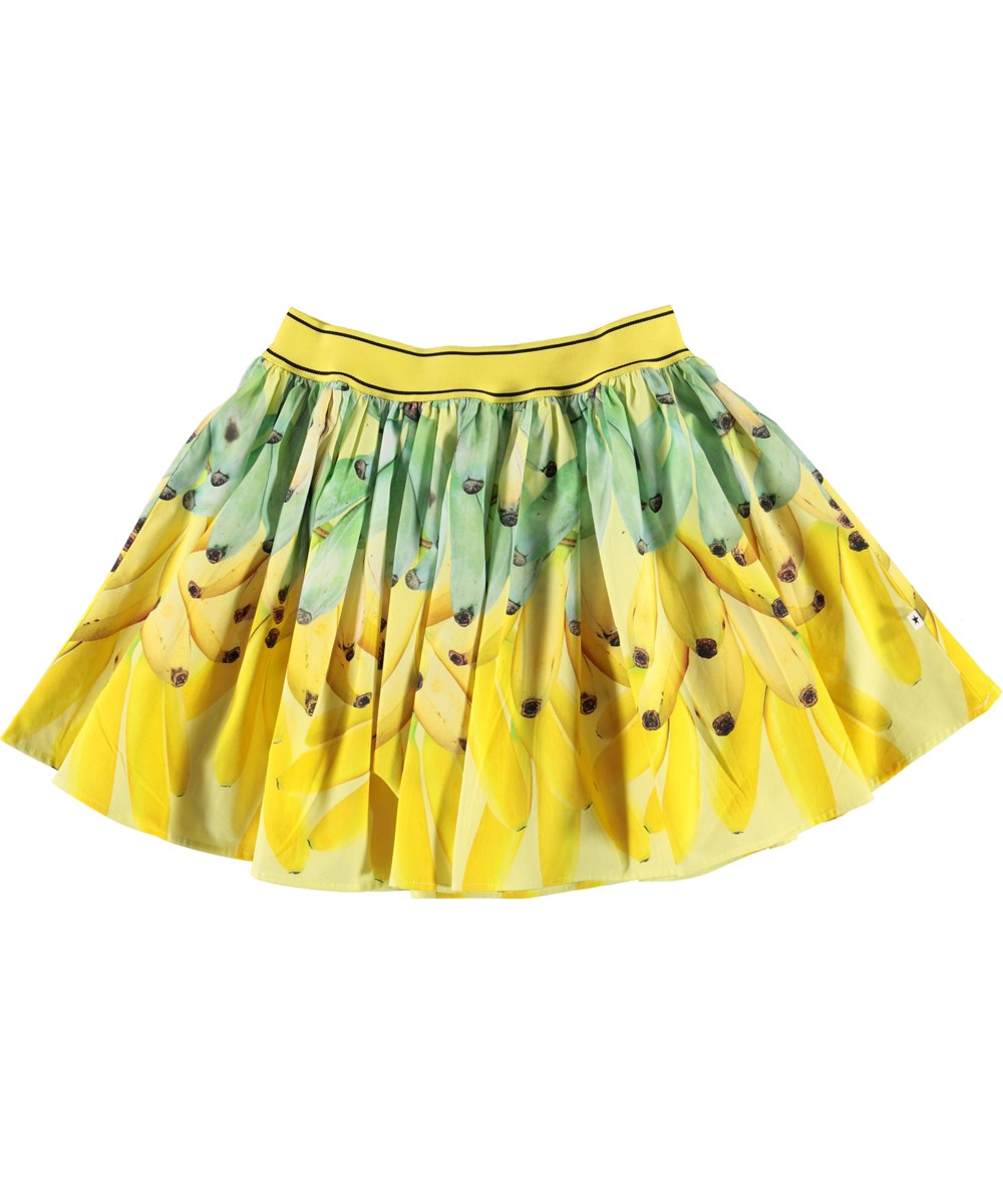 Brenda - Go Bananas - Geel en groene rok met bananen