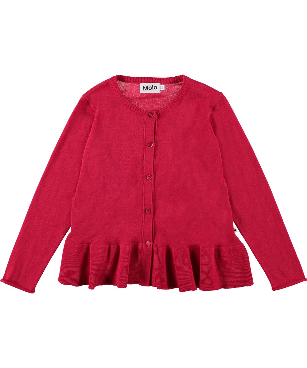 Gulia - Raspberry Kick - Vest met peplum.