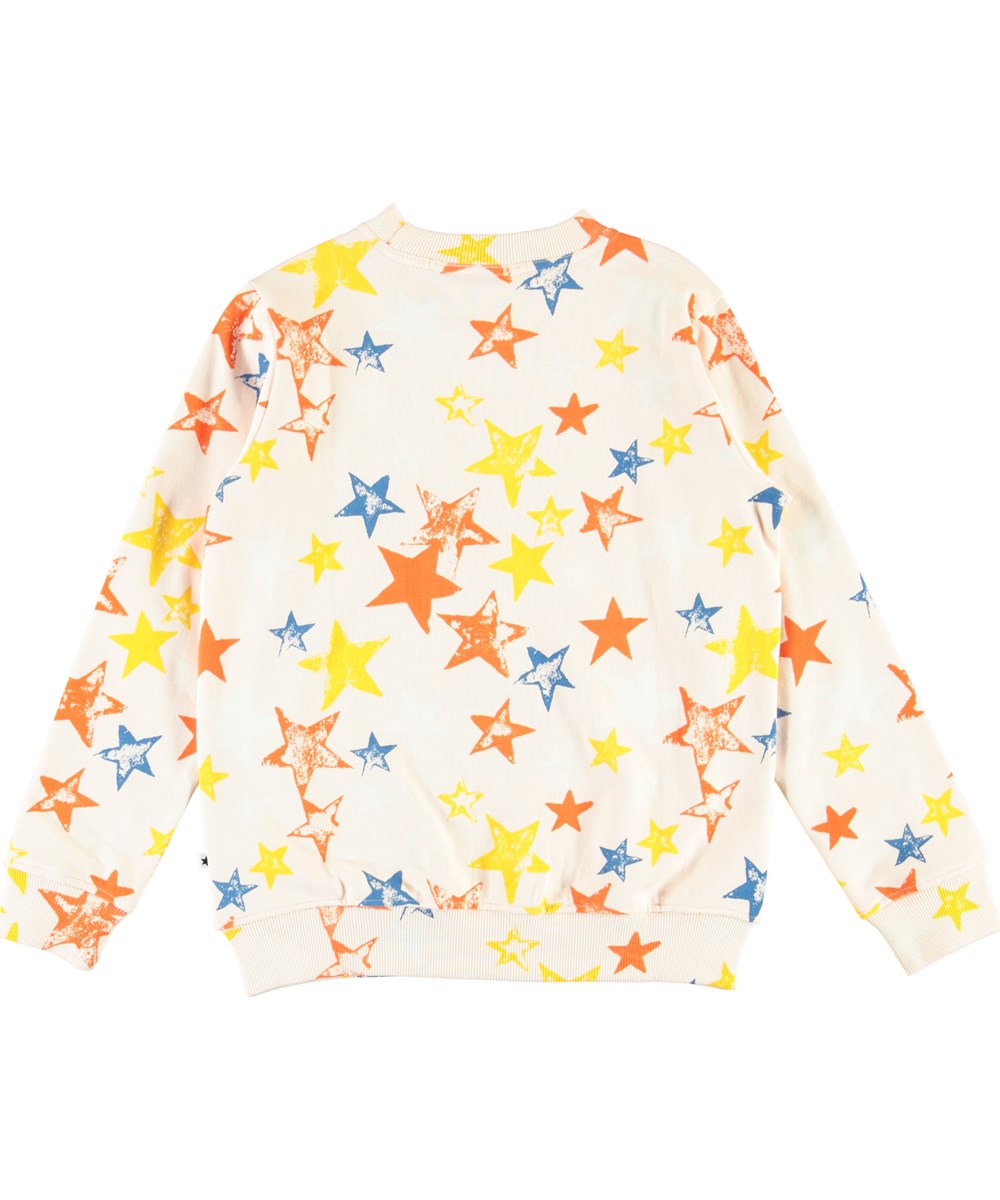 Malvina - Super Stars - Biologische trui met sterprint