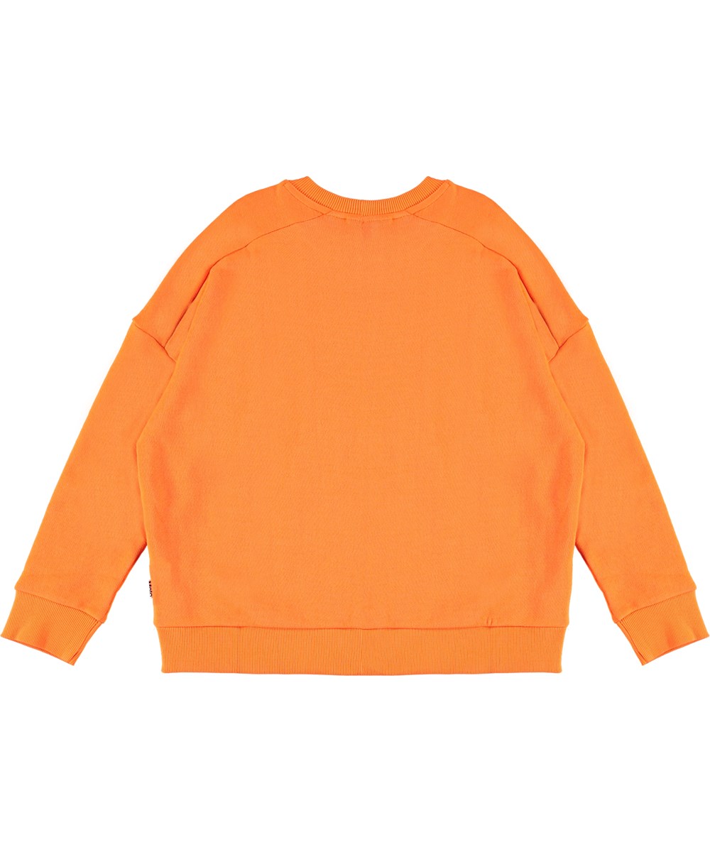 Mandy - Signal Orange - Oranje biologische ‘Hope’ trui