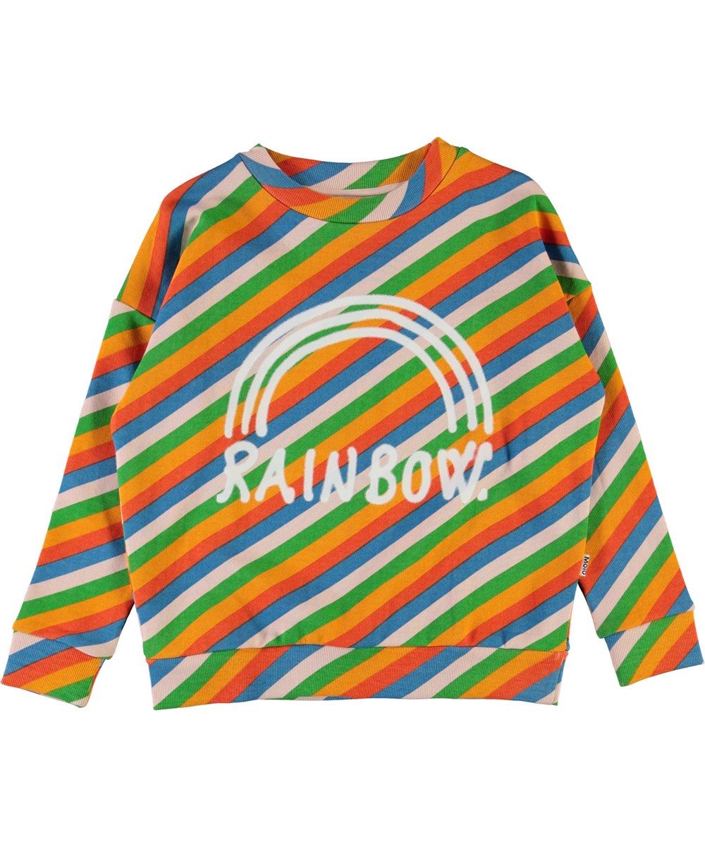 Maxi - Diagonal Rainbow - Regenboog sweater