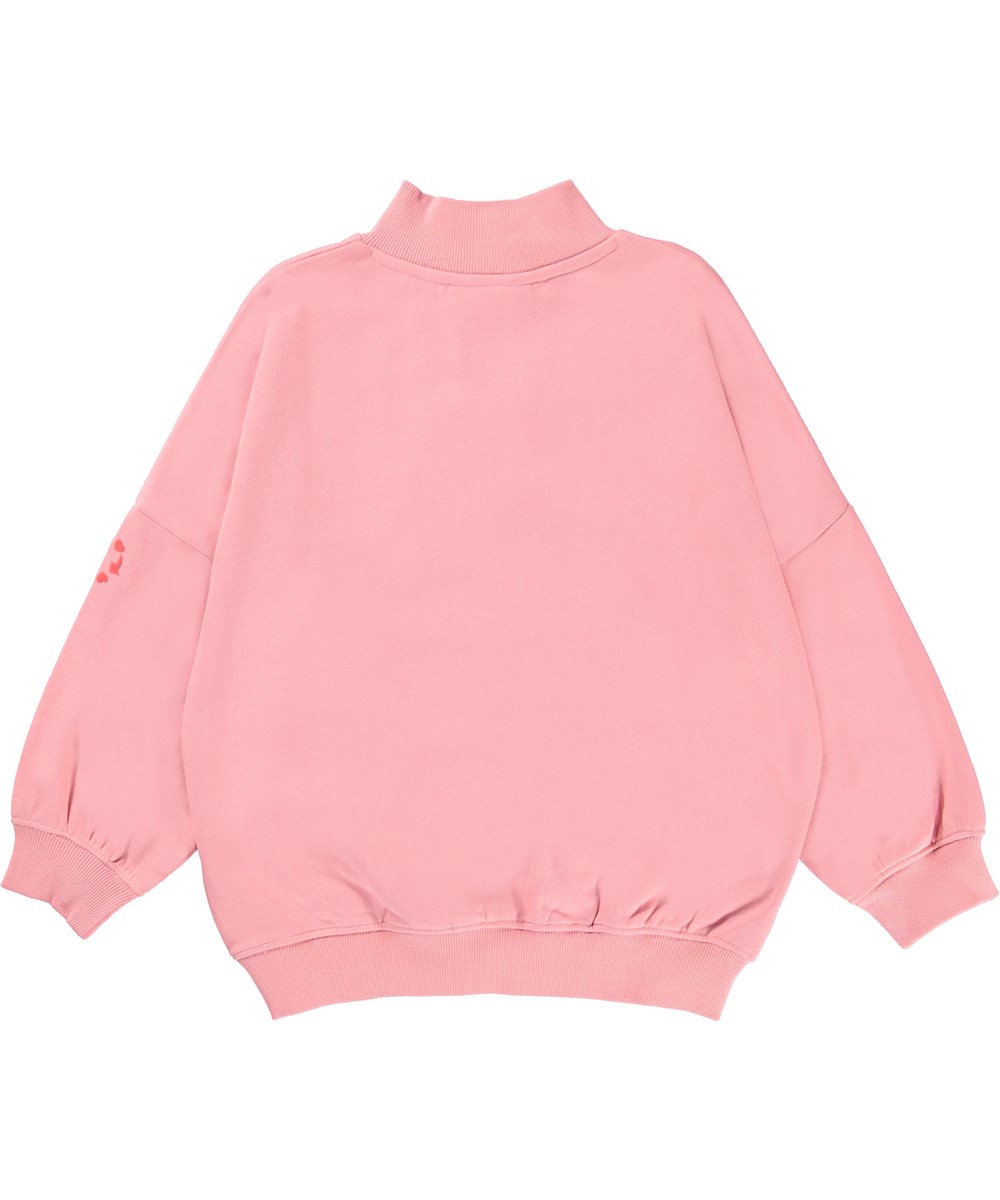 Mulle - Petals - Roze biologische sweater