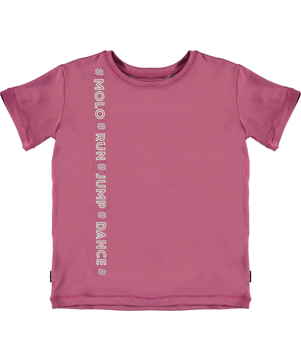 Olinka - Red Violet - Roze sport t-shirt