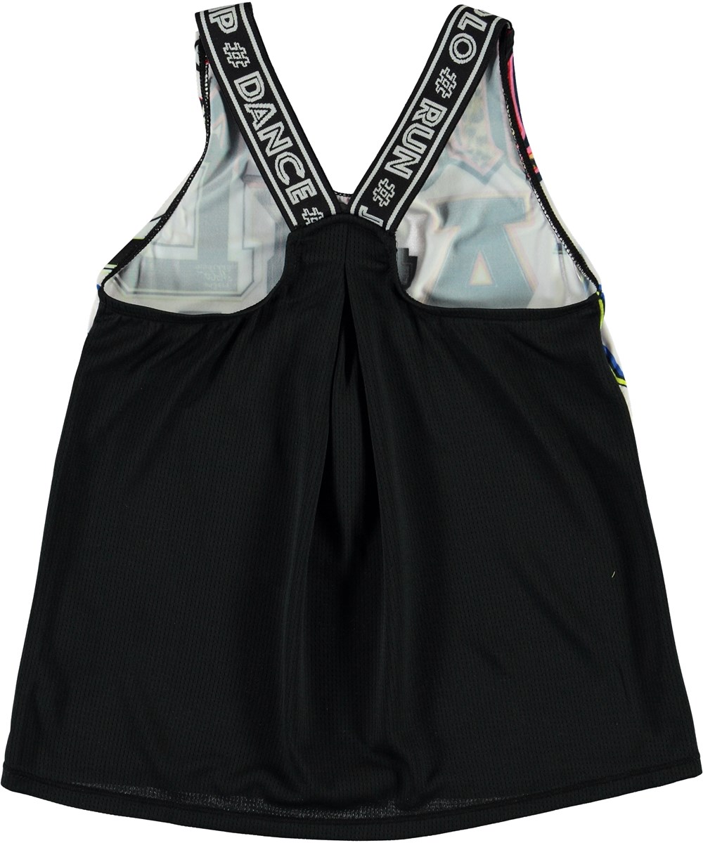 Oriana - Typo - Sporttop met tekstprint