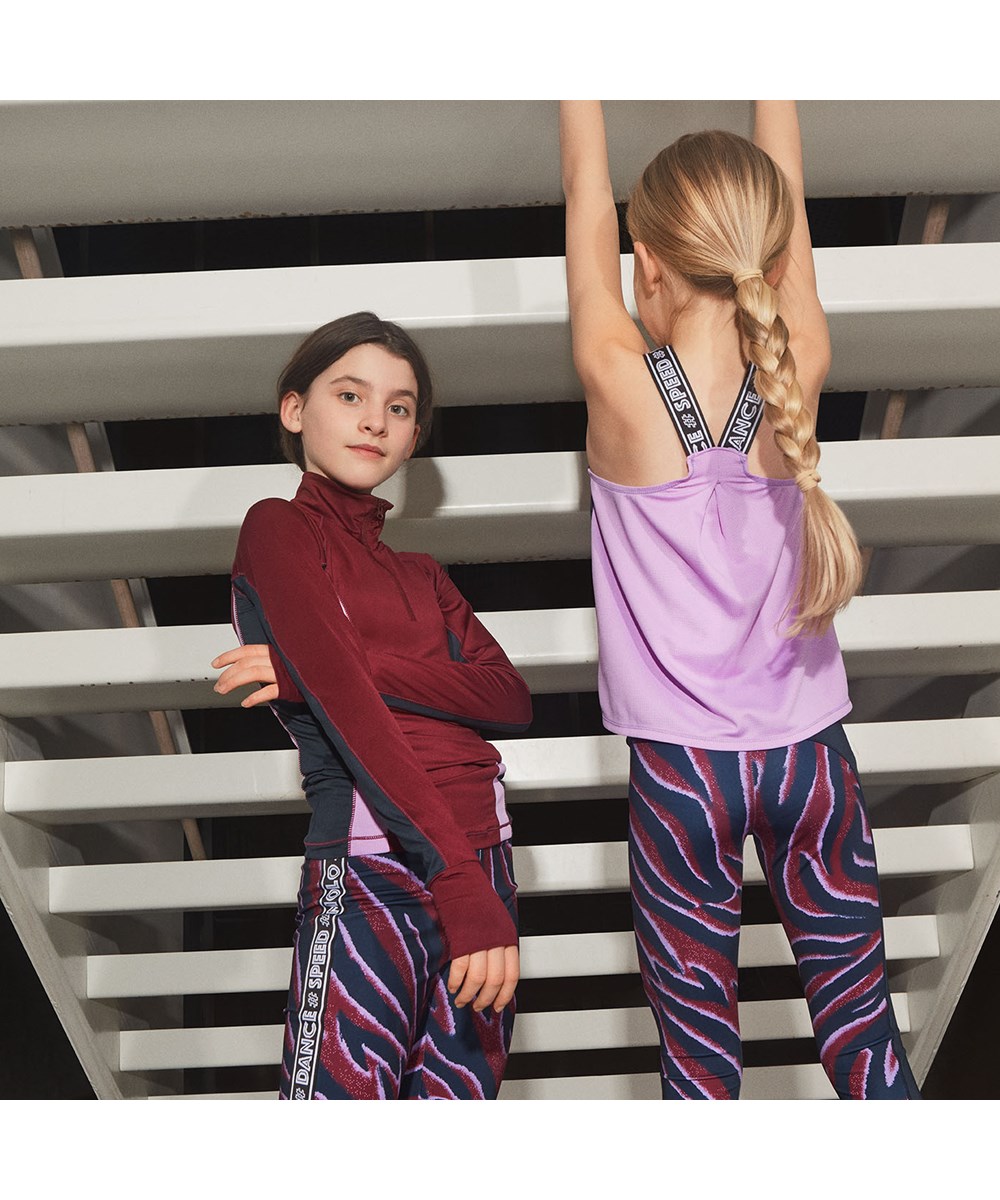 Oriana - Zebra Stripes - Sporthemdje in zebraprint