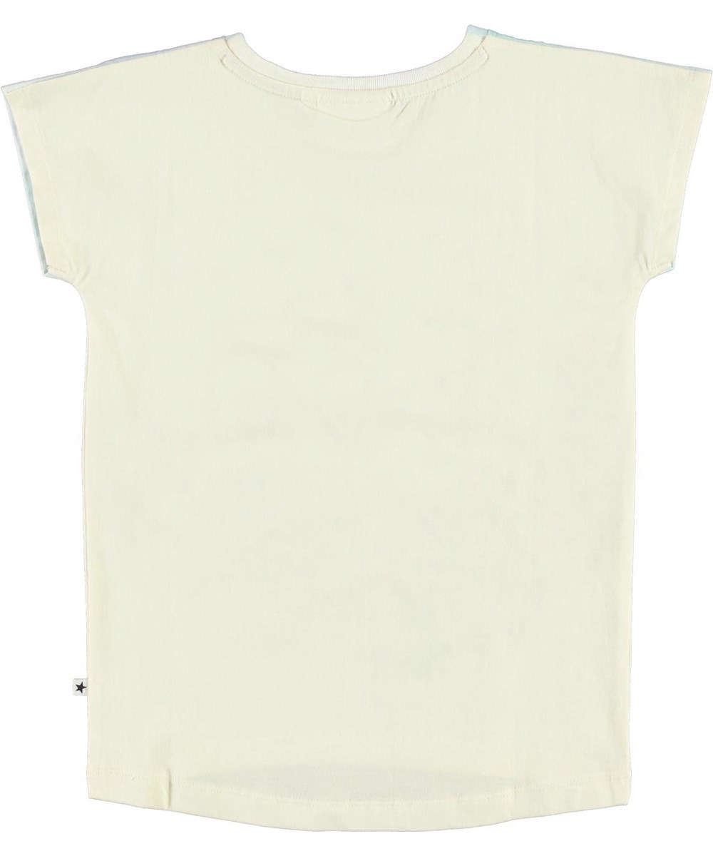 Ragnhilde - Bunny Cuteness - Biologisch t-shirt met konijntje en wilde bloemen