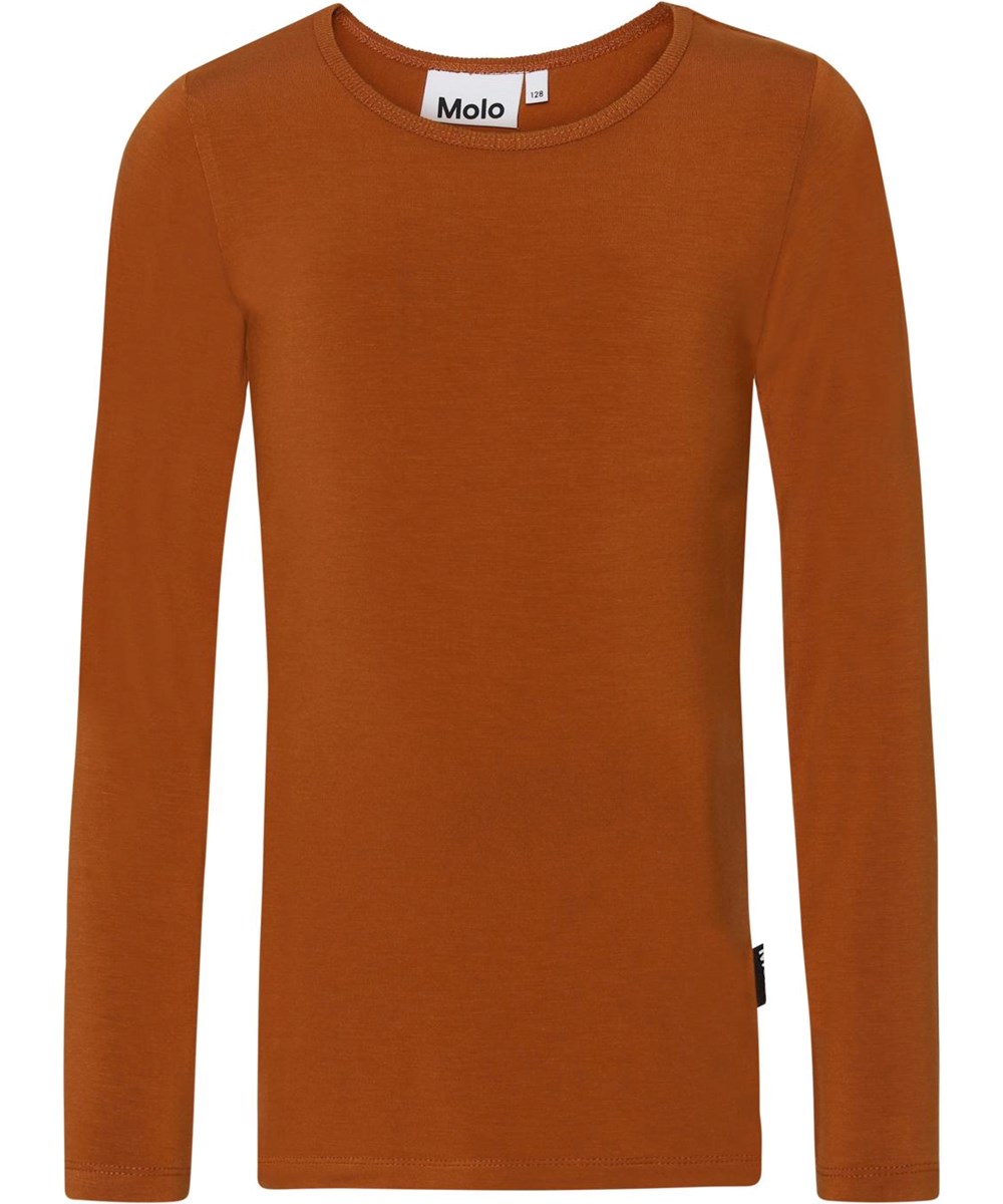 Ramona - Autumn - Bruine jersey shirt