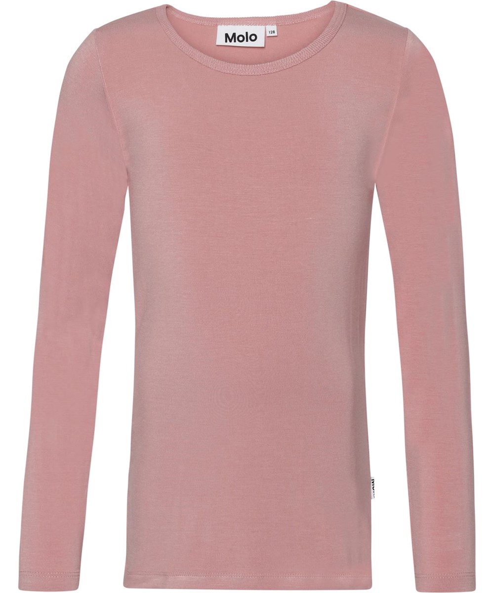 Ramona - Rosequartz - Lichtroze jersey shirt