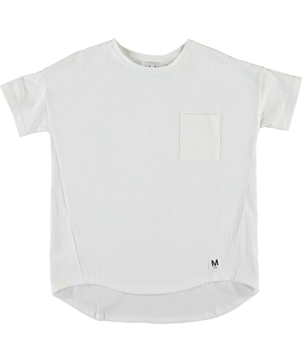 Renessa - White Star - Witte t-shirt