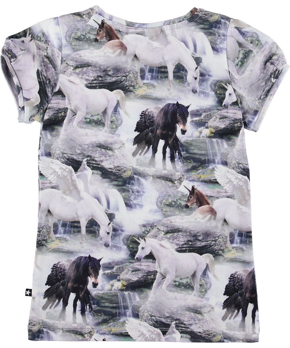 Rimona - Mythical Creatures - T-shirt met eenhoorns.