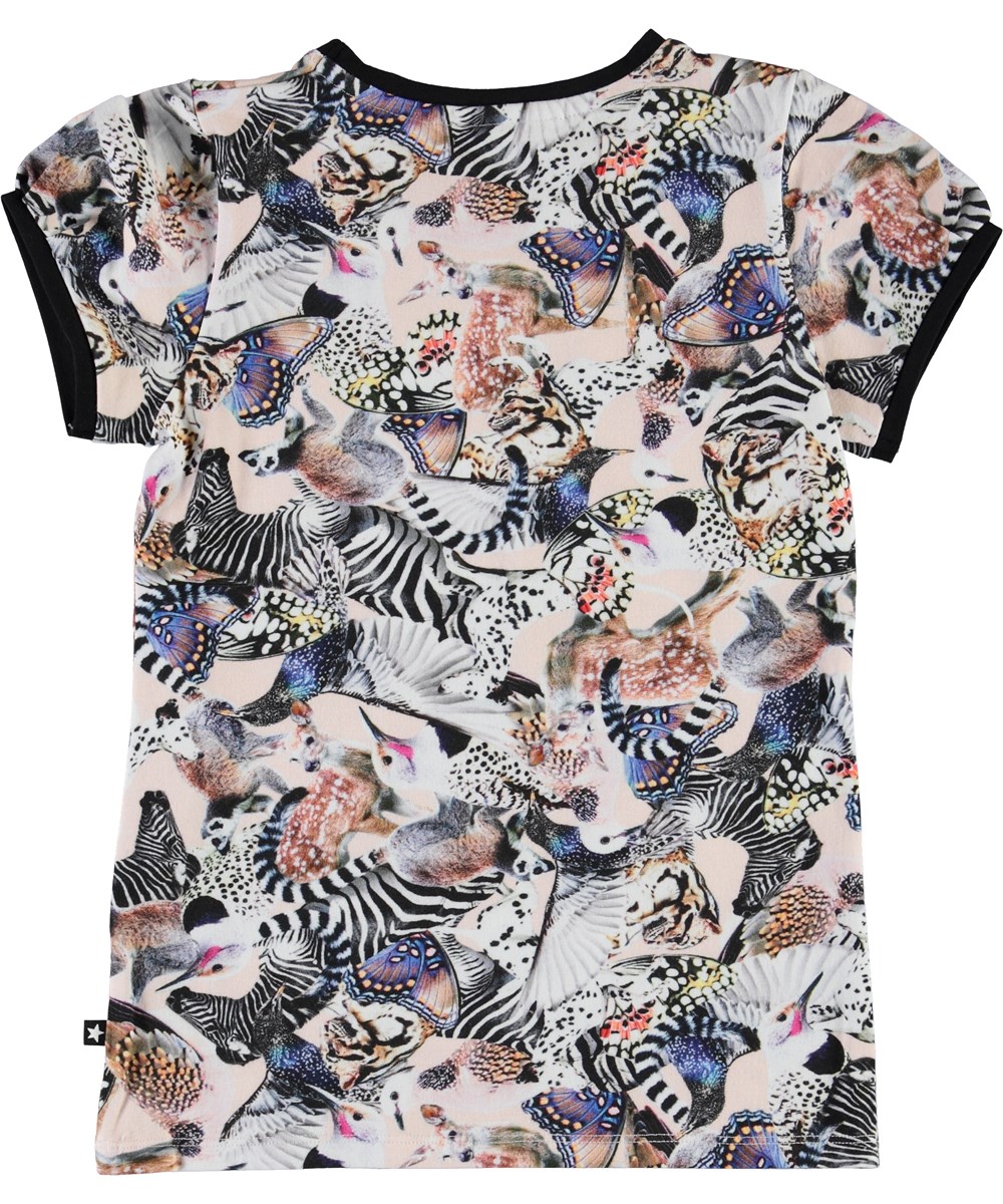 Rimona - Twister - Biologische t-shirt met dieren