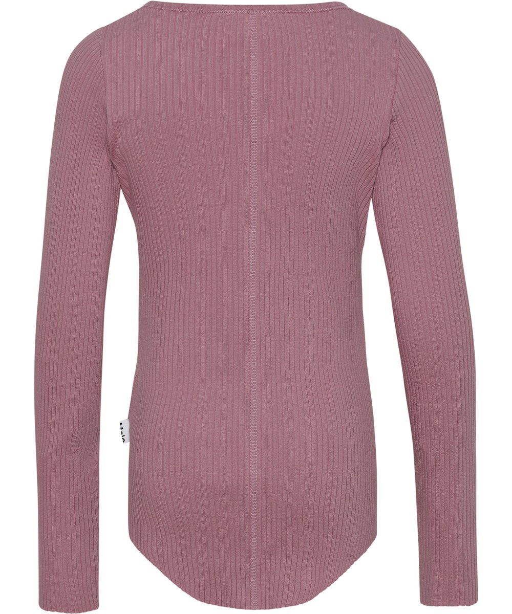 Rochelle - Purple Orchid - Paarse biologische rib top