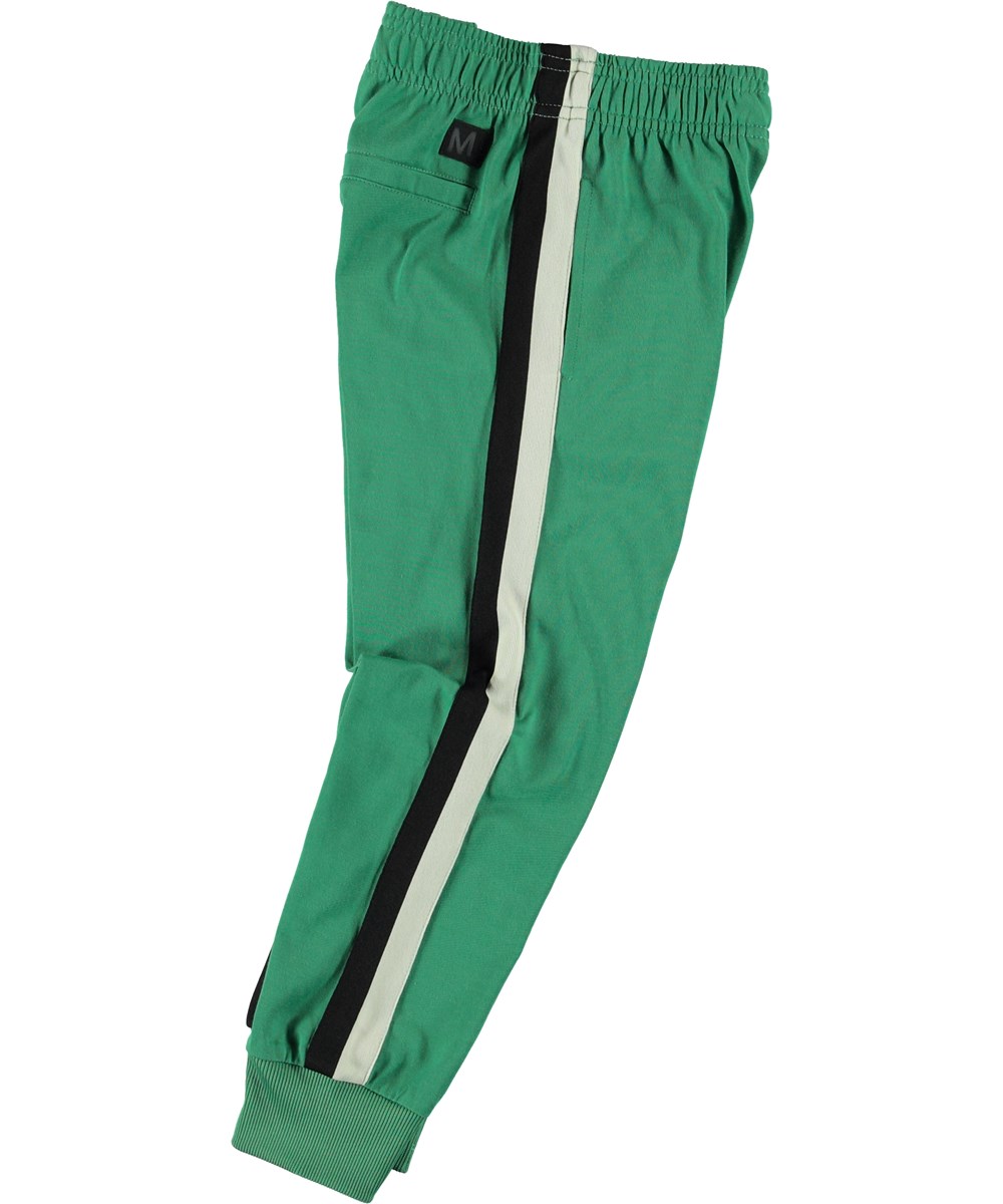 Anto - Night Vision - Trackpants gröna sportiga byxor.
