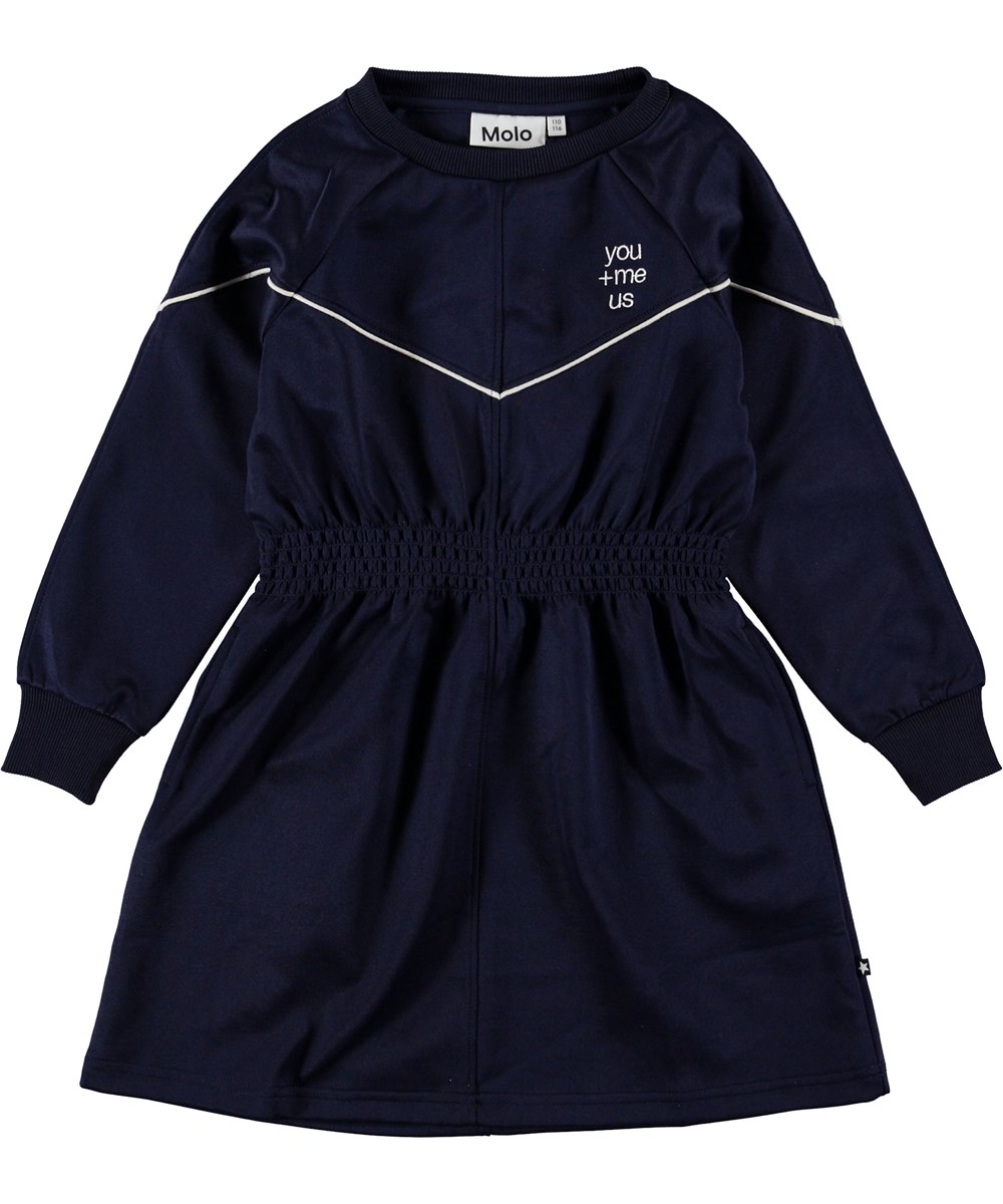 Colleta - Classic Navy - Sporty blue dress.