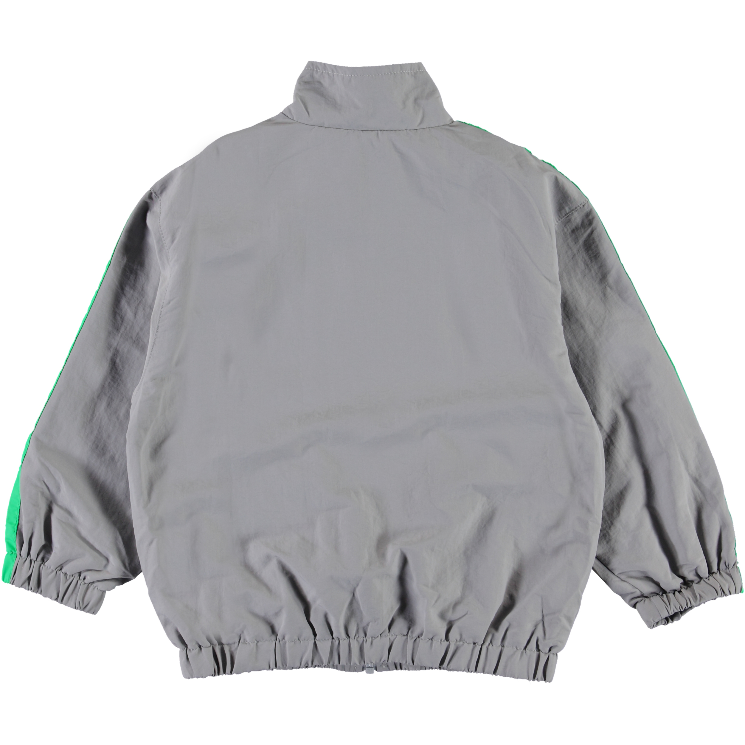 Mates - Ghost Grey - Grey sporty jacket with stripes. - Molo