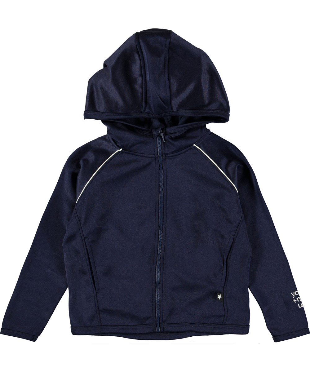 Malin - Classic Navy - Blå sporty jakke.