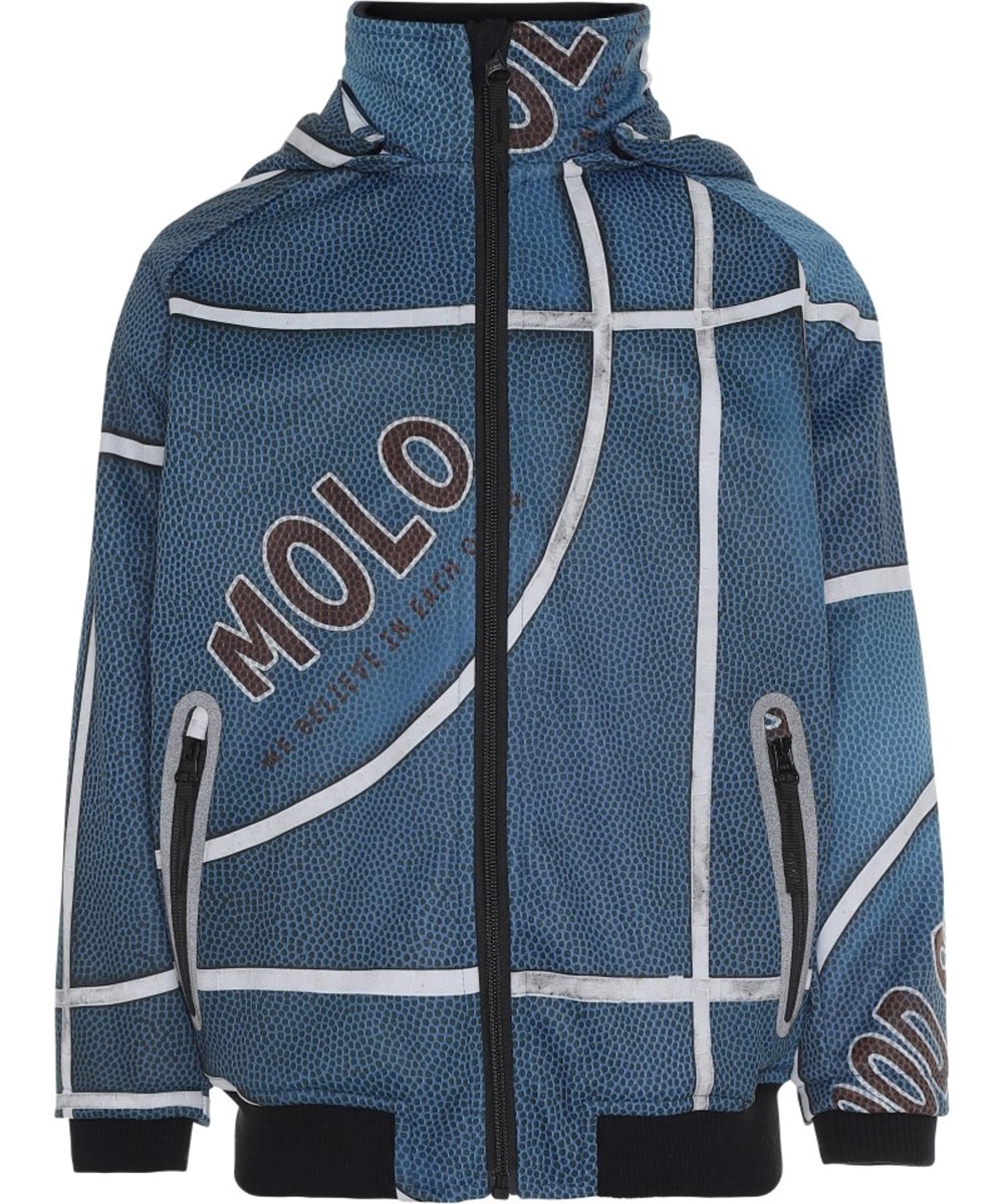 Cloudy - Blue Basket - Blauer Basket Softshell mit wasserdichter Jacke