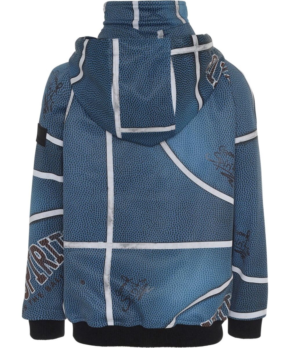 Cloudy - Blue Basket - Blauer Basket Softshell mit wasserdichter Jacke