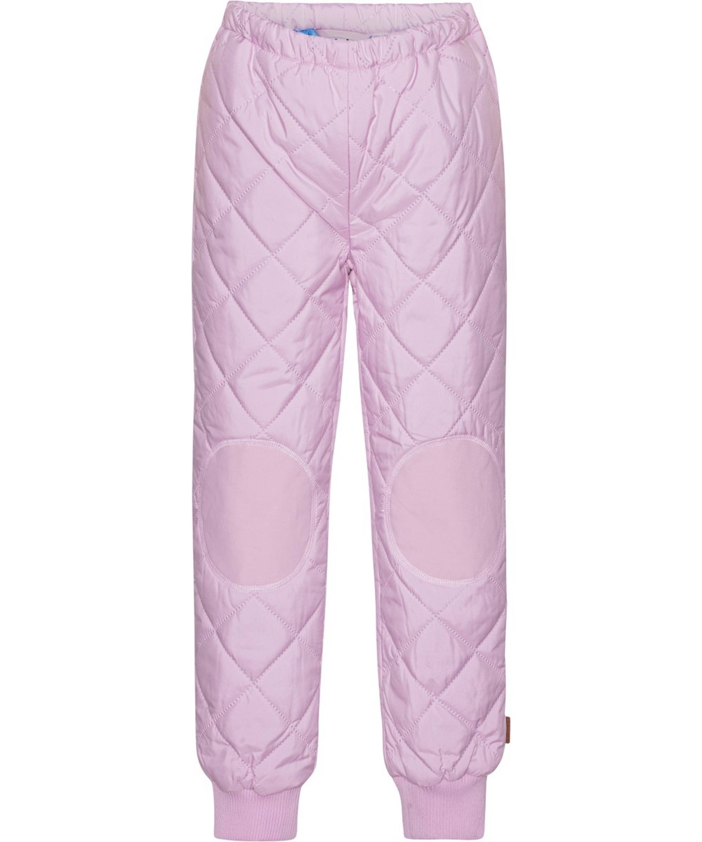 Harlan - Alpine Glow - Lila Thermohose aus recyceltem Polyester.
