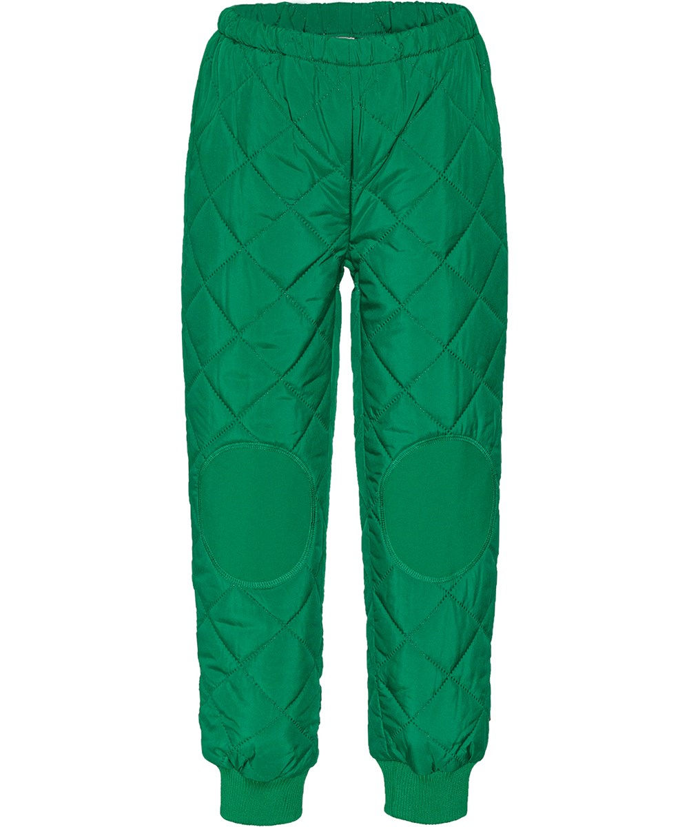 Harlan - Vivid Green - Grüne Thermohose aus recyceltem Polyester.
