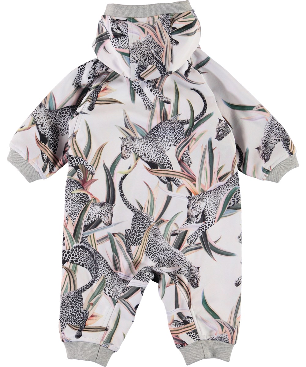 Hill - Jumping Leopards - Baby wasserdichter Softshell Anzug