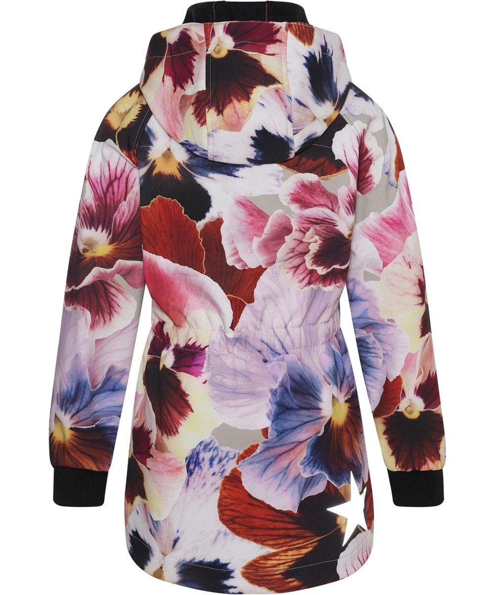 Hillary - Giant Floral - Figurnahe Softshelljacke mit Blumen