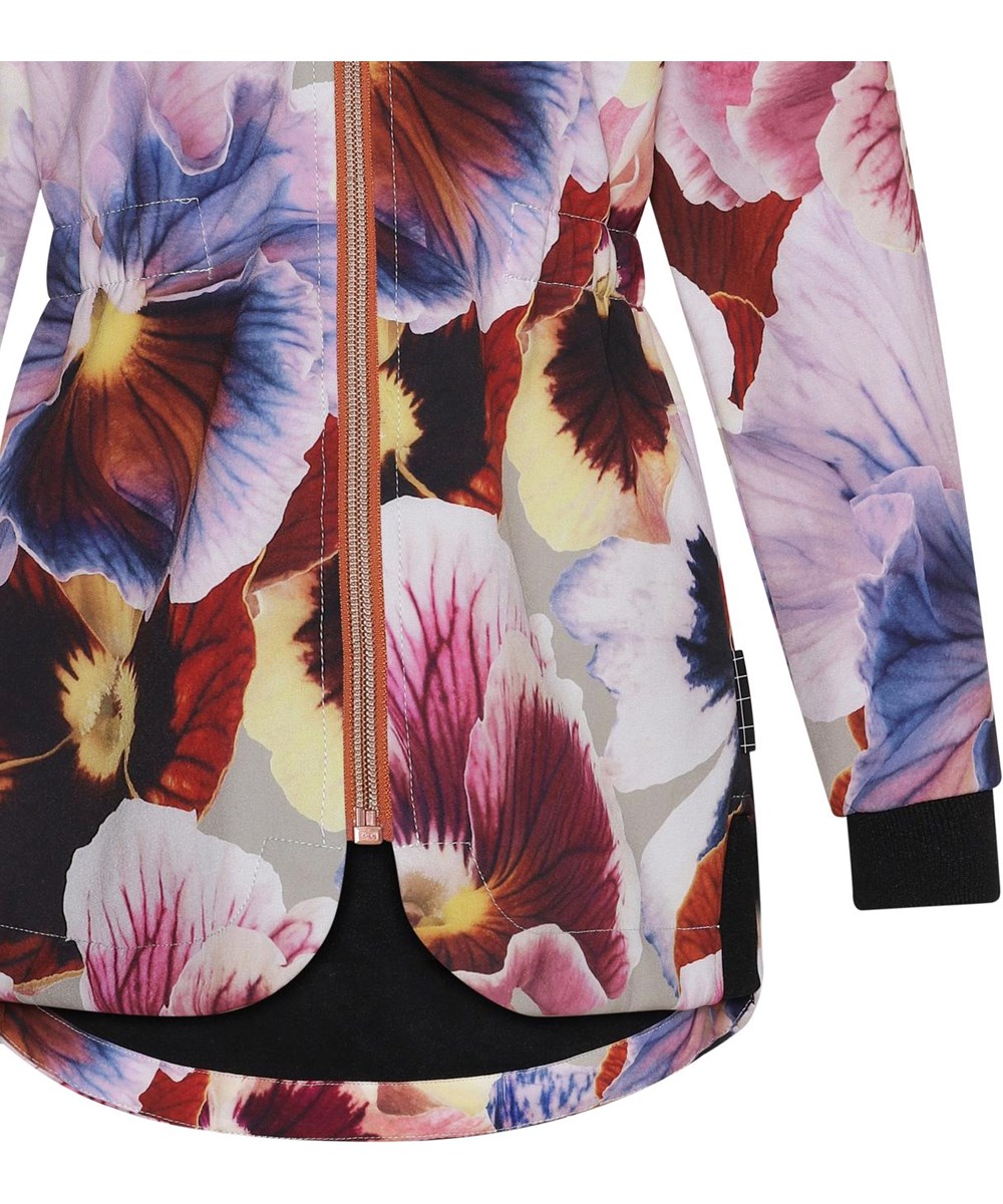 Hillary - Giant Floral - Figurnahe Softshelljacke mit Blumen